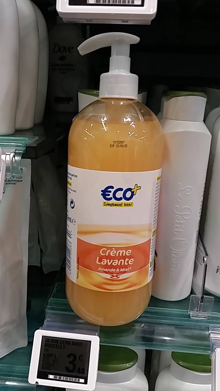 ECO+ - Crème lavante amande & miel