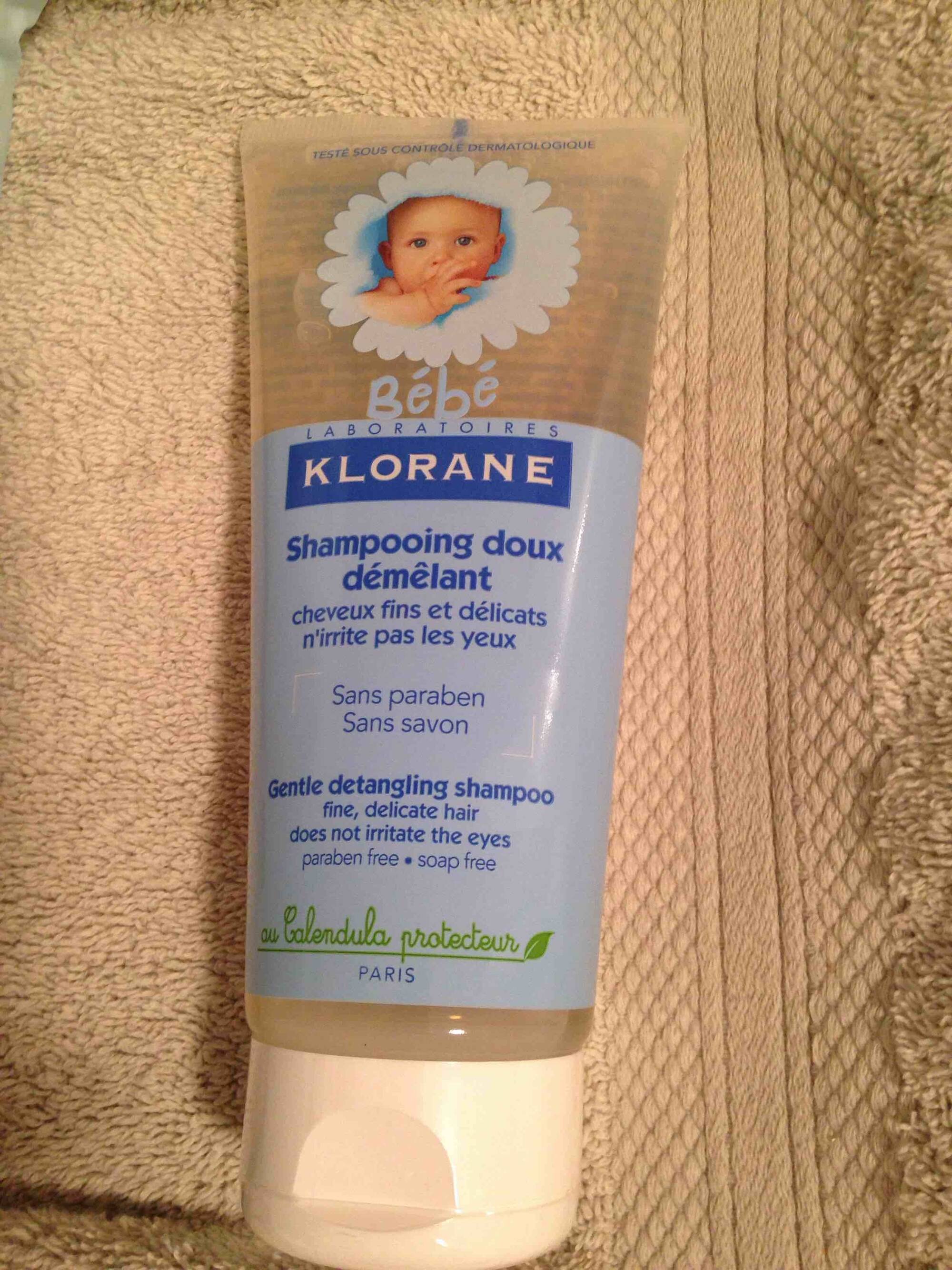 Klorane bébé shampoing doux 200ml