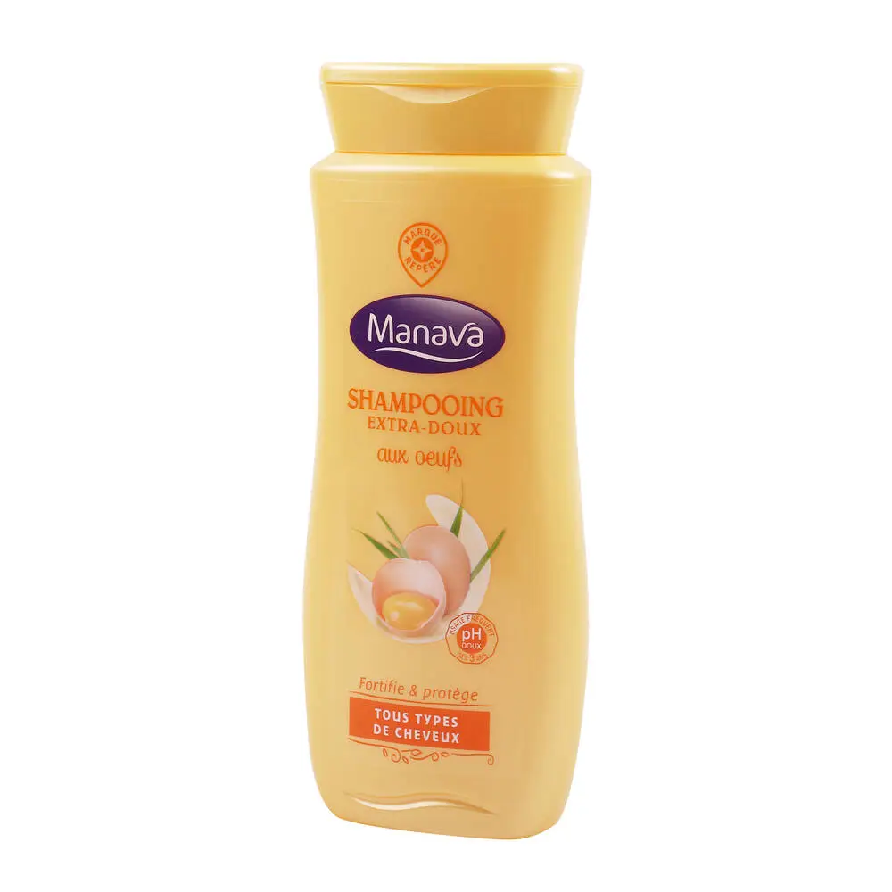 MARQUE REPÈRE - Shampooing extra-doux aux oeufs - 500 ml