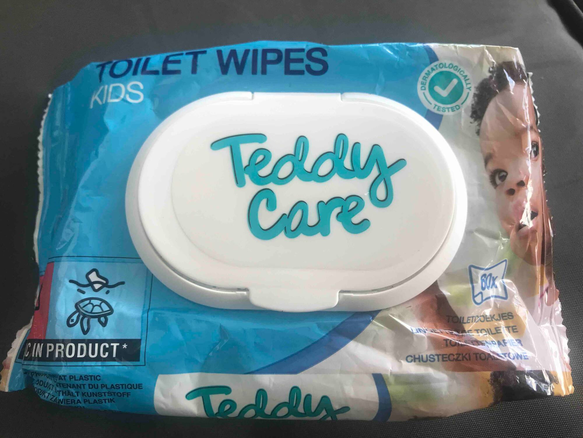 TEDDY CARE - Toilet wipes Kids - Lingette