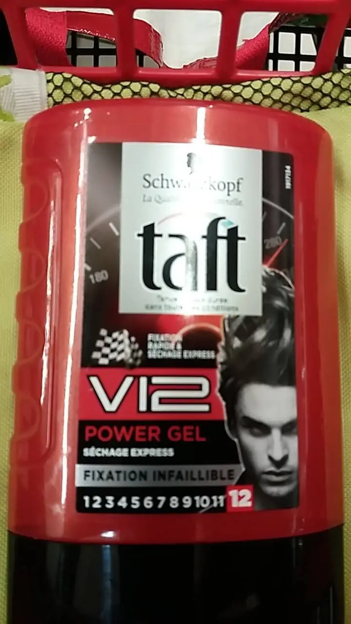 SCHWARZKOPF - Taft V12 power gel séchage express