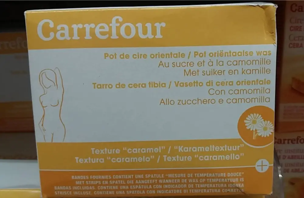 CARREFOUR - Pot de cire orientale