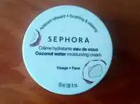 SEPHORA - Crème hydratante eau de coco