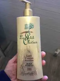 LE PETIT OLIVIER - Huile d'Argan - Lait corps nourrisant 