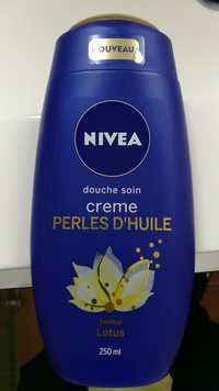 NIVEA - Douche soin crème perles d'huiles - Senteur Lotus