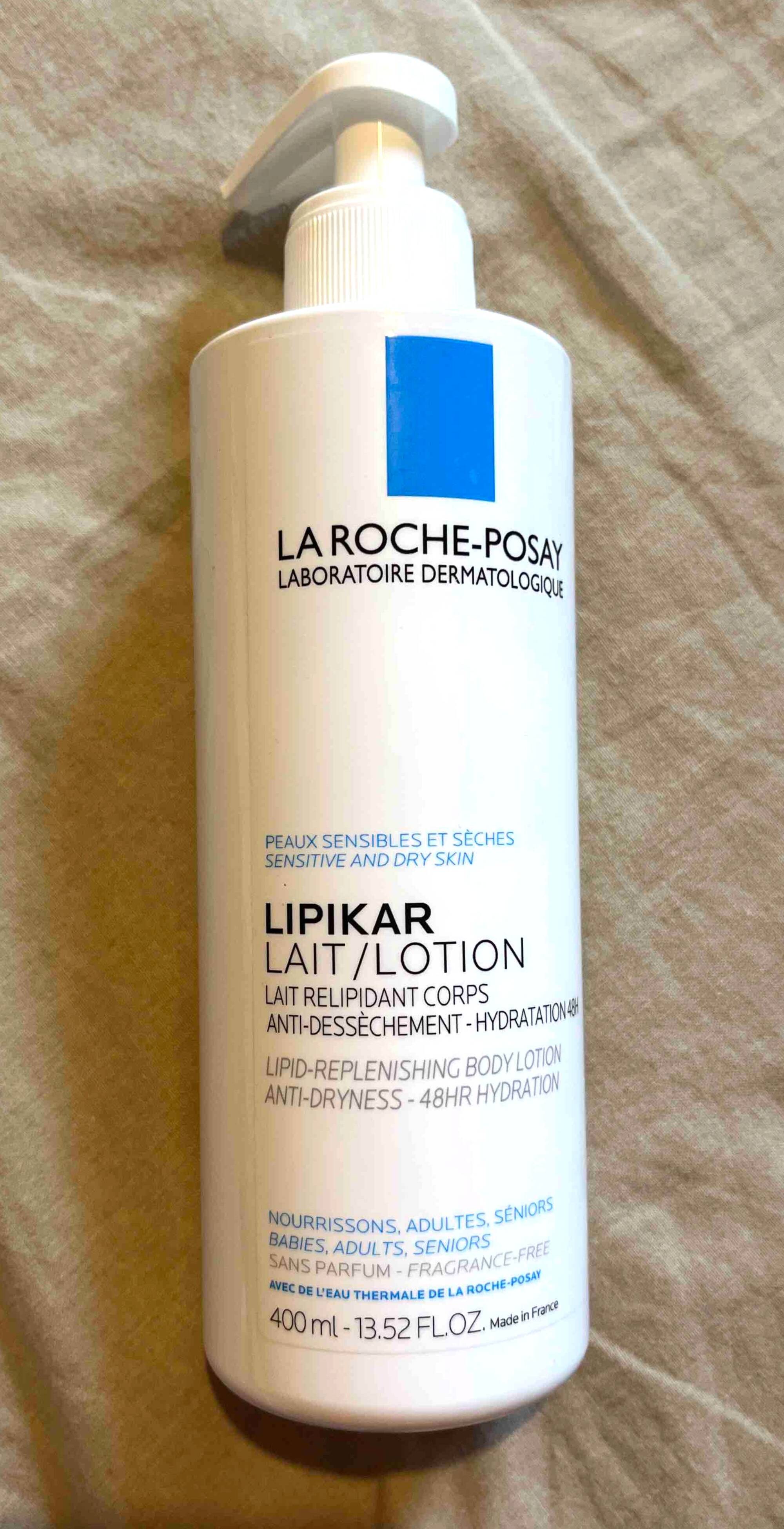 LA ROCHE-POSAY - Lipikar - Lait relipidant corps anti-dessèchement - Hydratation 48H