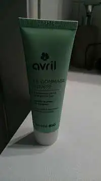 AVRIL - Le gommage visage - A la poudre de riz et d'abricot bio