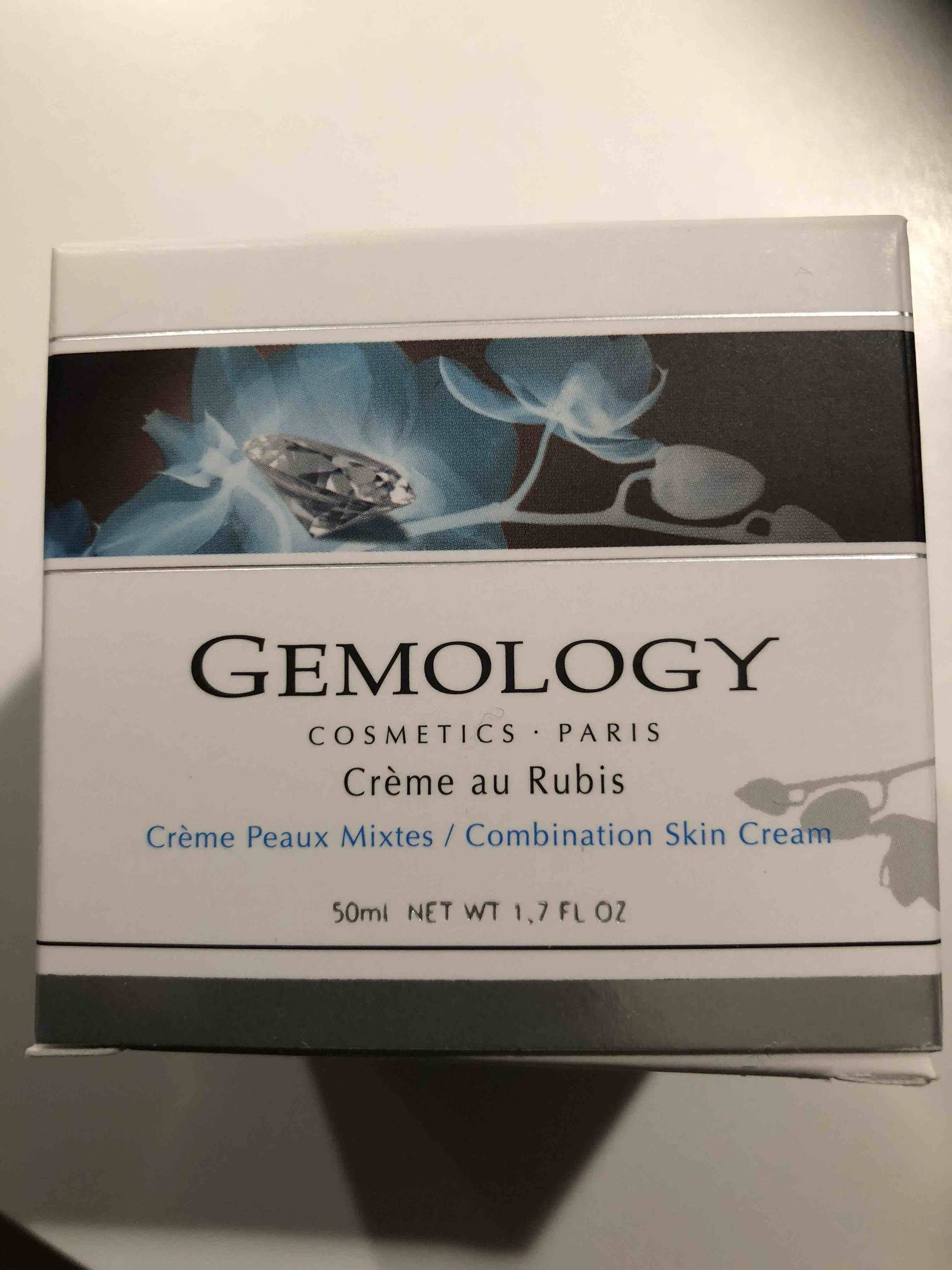 GEMOLOGY - Crème au rubis - Crème peaux mixtes