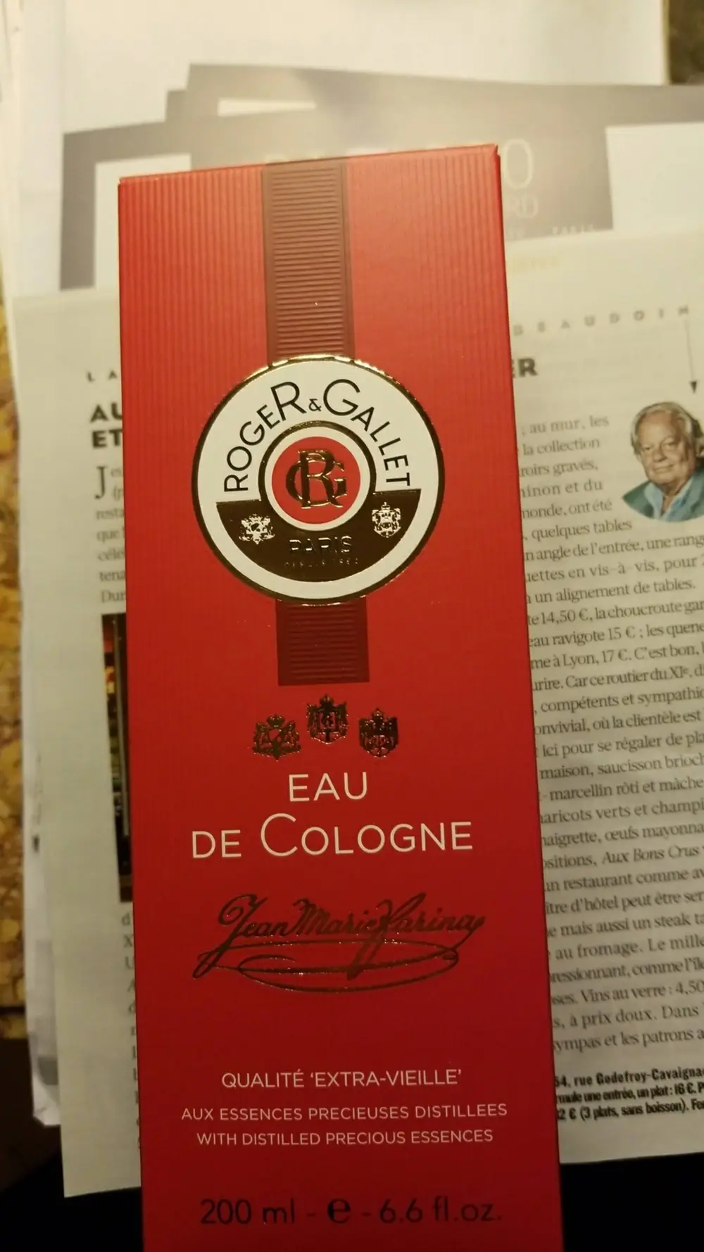 ROGER & GALLET - Jean-Marie Farina - Eau de Cologne