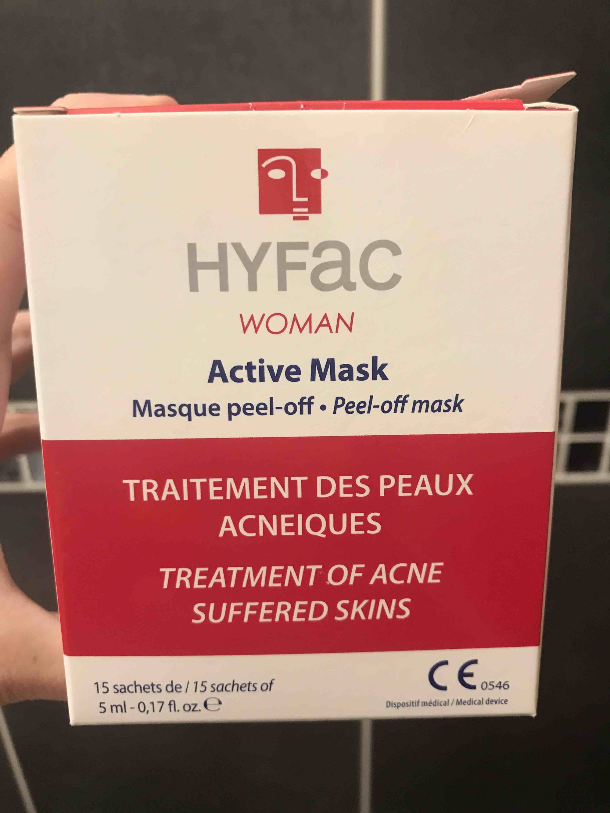 HYFAC - Woman active mask  - Traitement des peaux acnéiques 