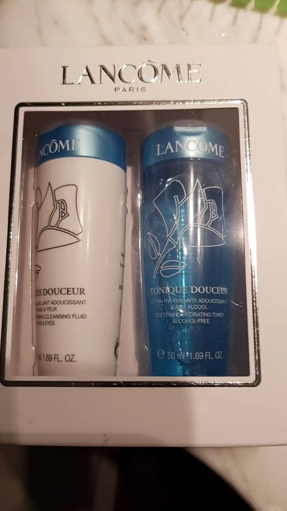 LANCÔME - Galatéis douceur - Fluide démaquillant adoucissant - Tonique douceur - Lotion hydratante adoucissante