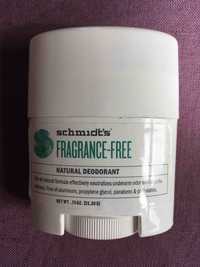 SCHMIDT'S - Fragrance-free - Natural déodorant