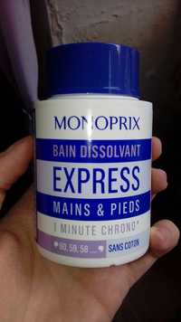 MONOPRIX - Express - Bain dissolvant