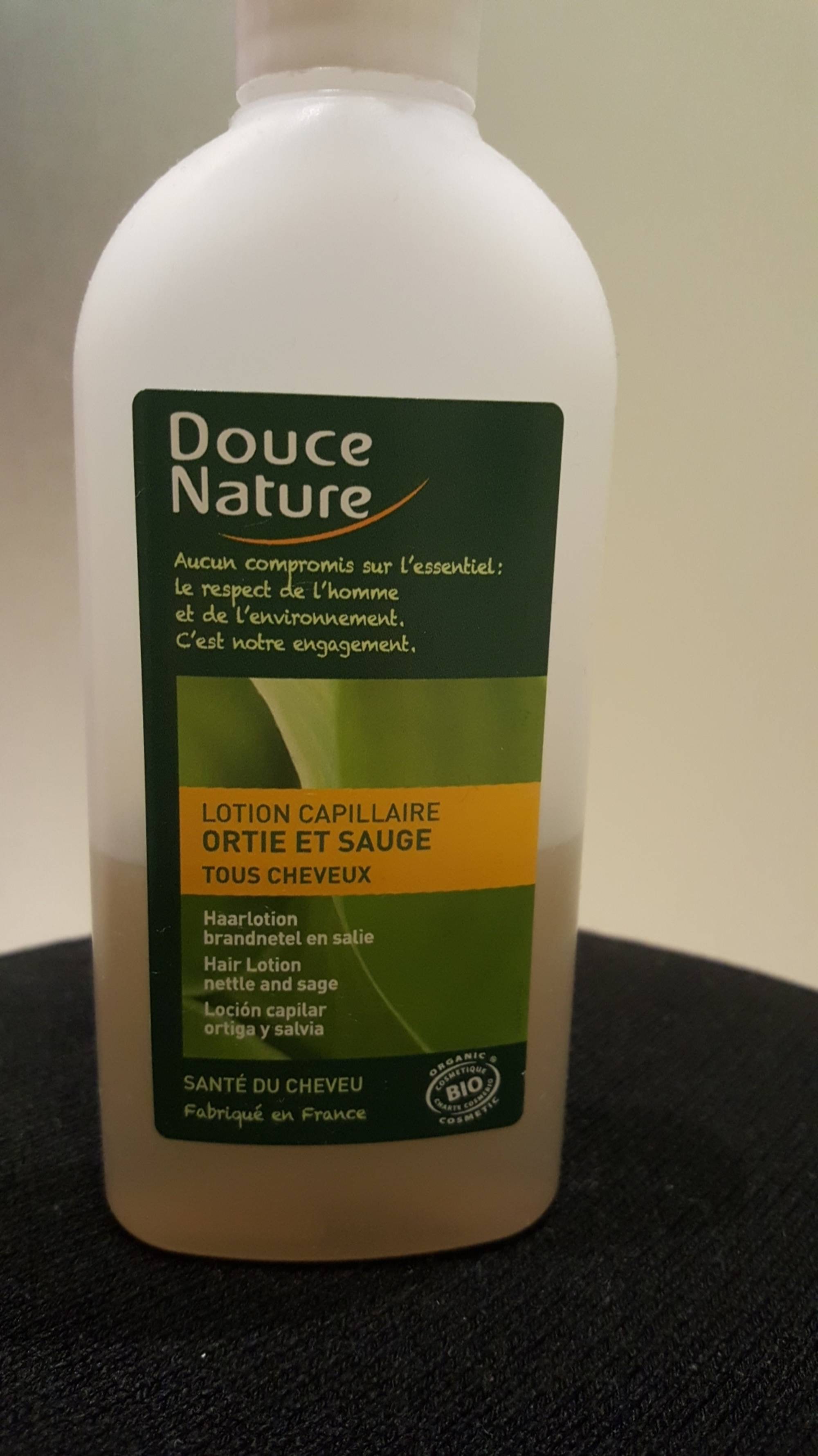 DOUCE NATURE - Lotion capillaire ortie et sauge tous cheveux