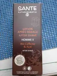 SANTE NATURKOSMETIK - Homme II - Lotion après-rasage