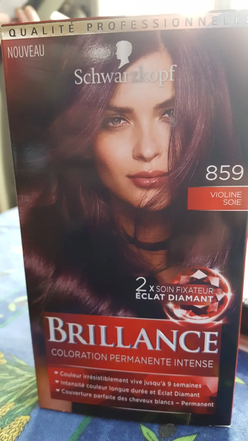 SCHWARZKOPF - 859 violine soie Brillance - Coloration permanente intense