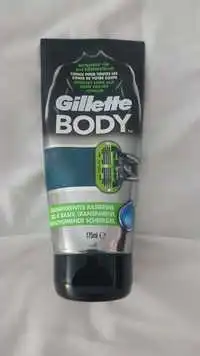 GILLETTE - Body - Gel à raser transparent 