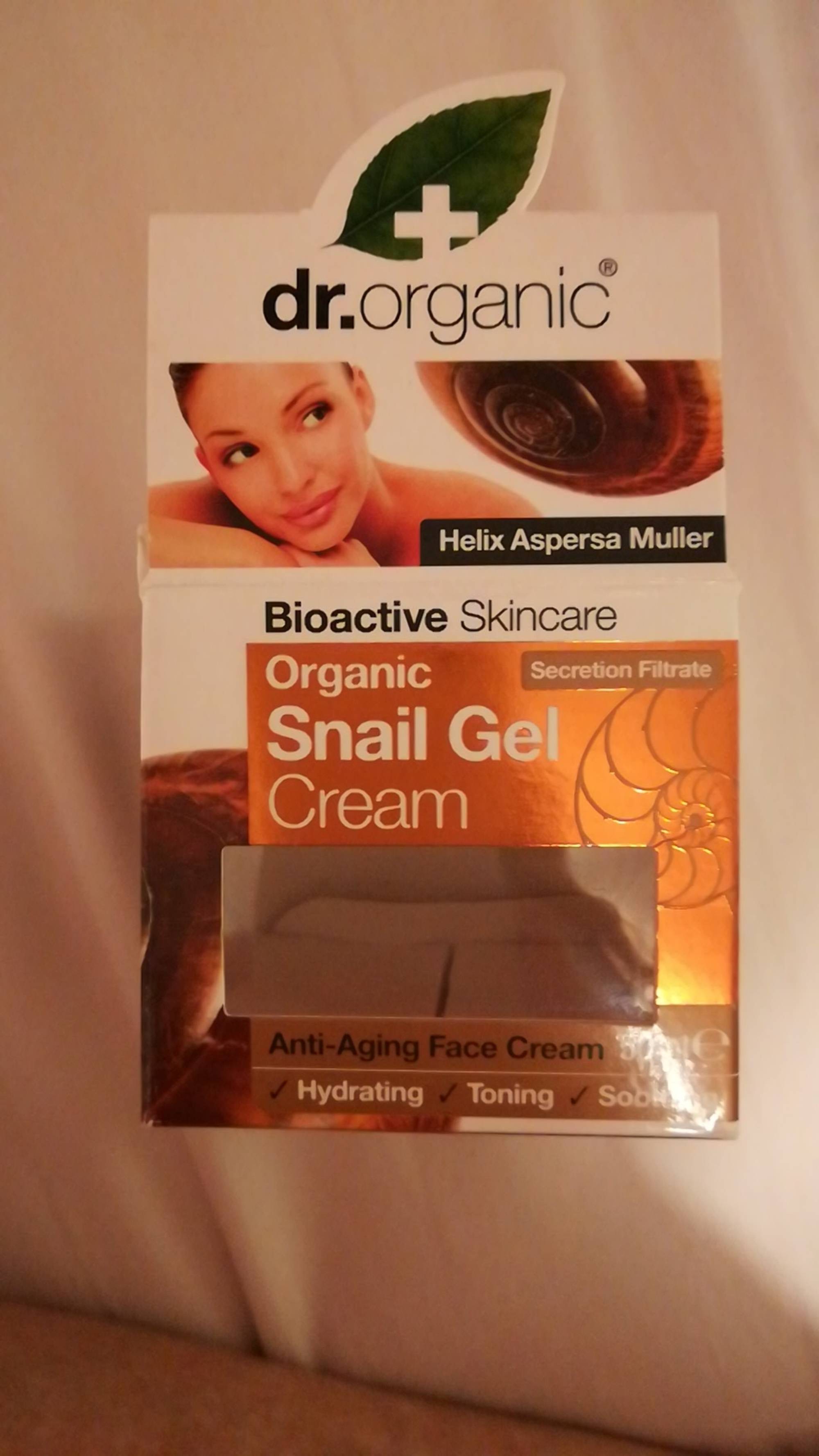 DR. ORGANIC - Organic - Snail gel cream