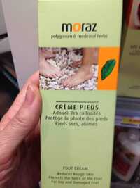 MORAZ - Crème pieds 
