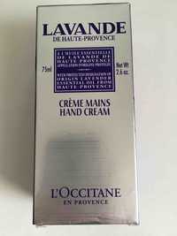 L'OCCITANE - Lavande de haute-provence - Crème mains