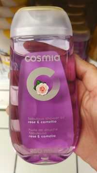 COSMIA - Huile de douche fabuleuse rose & camélia