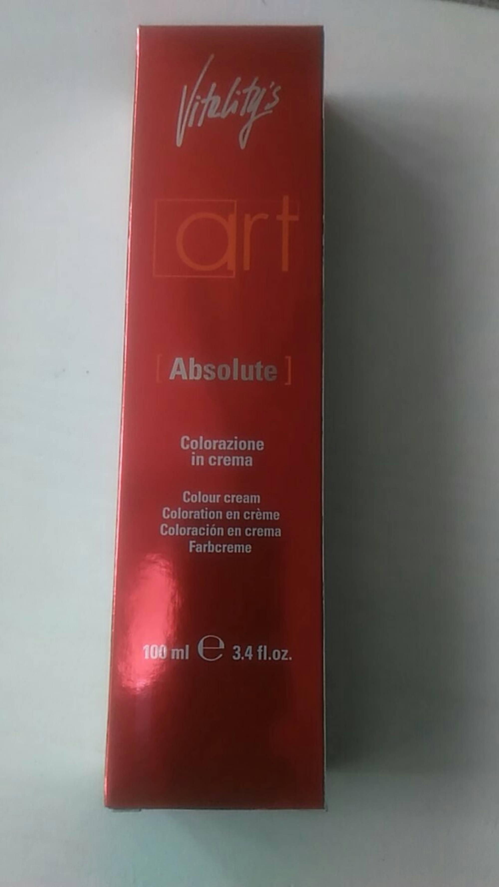 VITALITY'S - Art Absolute - Coloration en crème