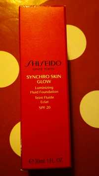 SHISEIDO - Synchro skin glow - Teint fluide éclat SPF 20