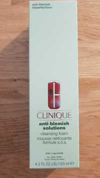 CLINIQUE - Anti-blemish solutions - Mousse nettoyante