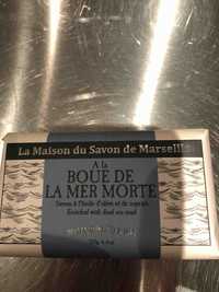 LA MAISON DU SAVON DE MARSEILLE - À la boue de la Mer Morte - Savon à l'huile d'olive et de coprah