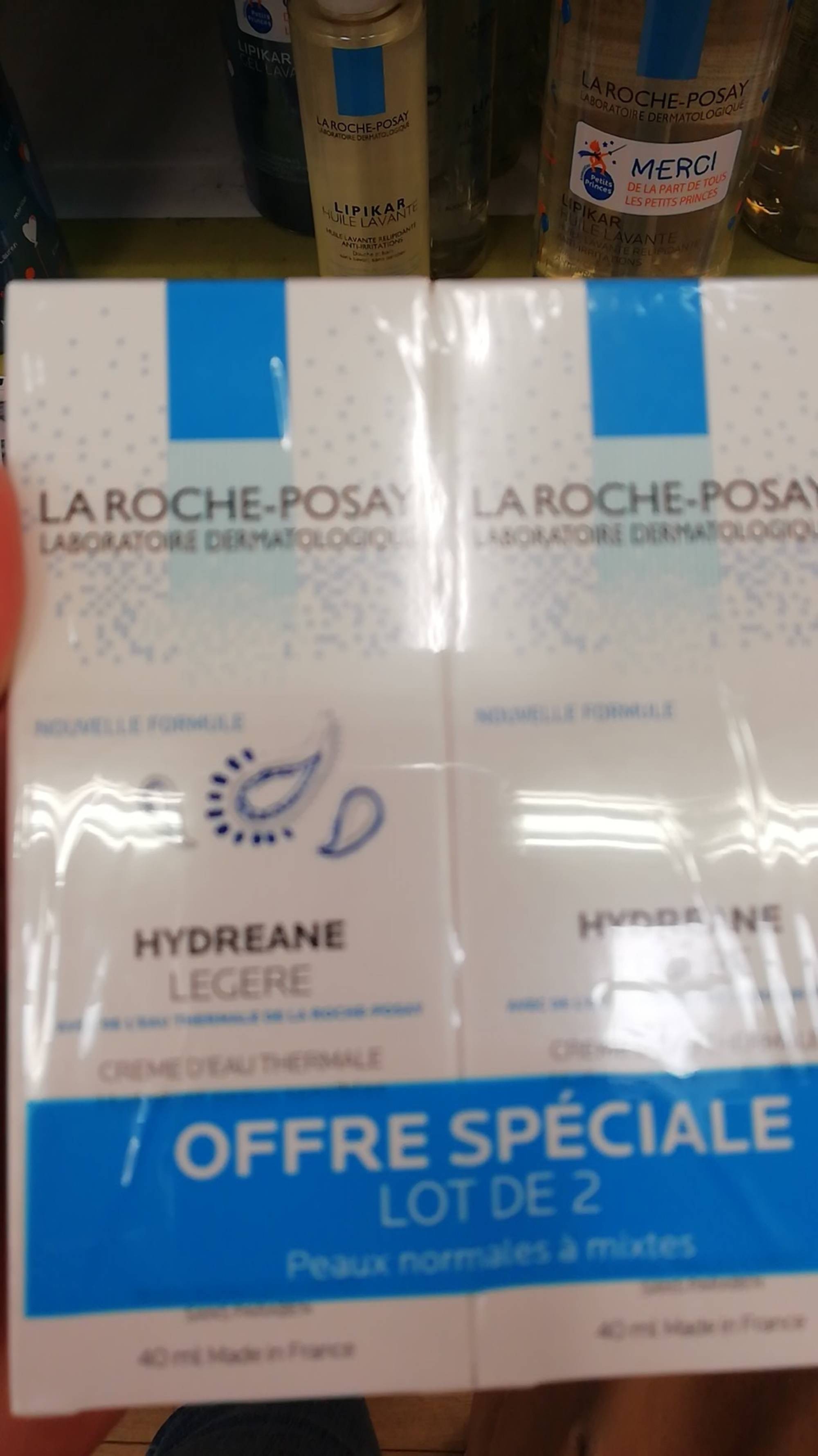LA ROCHE-POSAY - Hydreane legere - Crème d'eau thermale