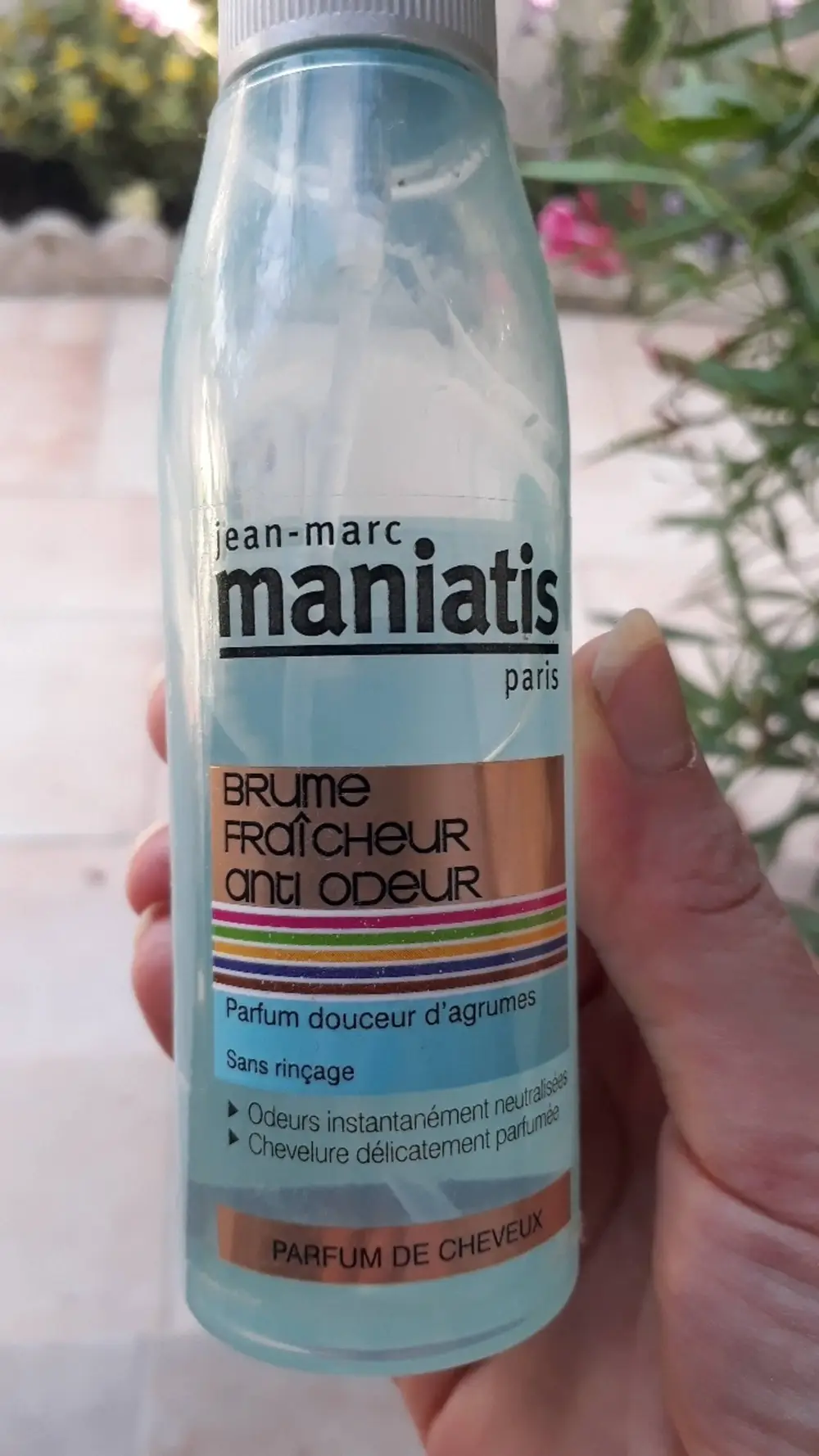 JEAN-MARC MANIATIS - Brume fraîcheur anti-odeur - Parfum de cheveux