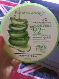 FRUIT OF THE WOKALI - Aloe vera 92% soothing gel