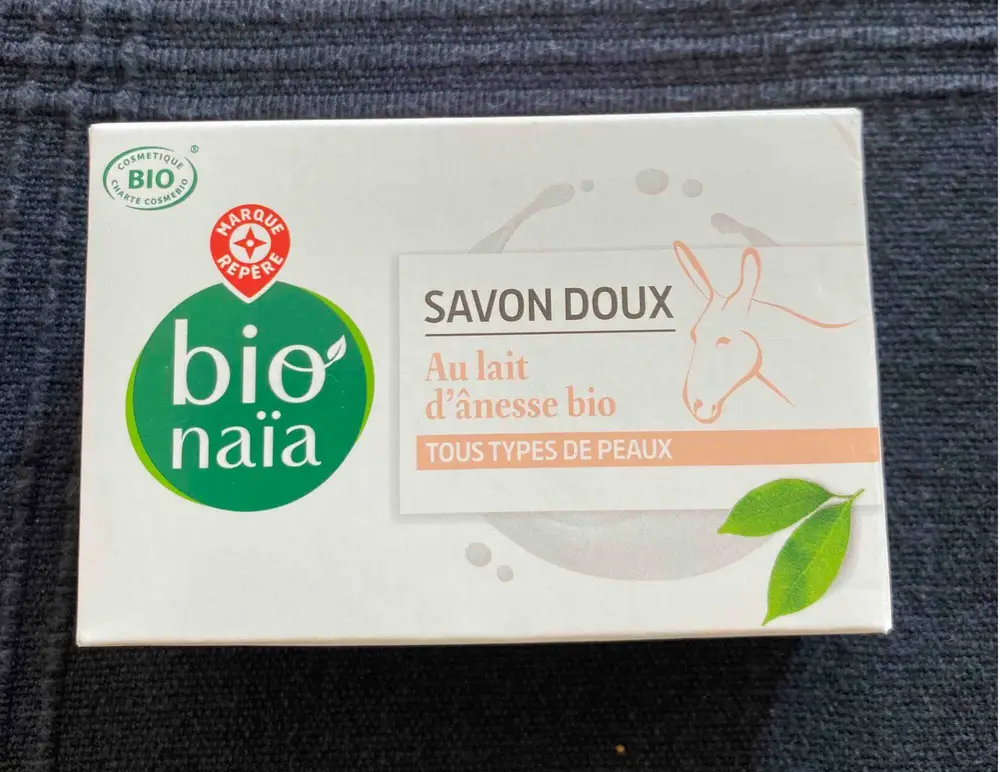 MARQUE REPÈRE - Savon doux au lait d'Ânesse bio