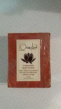 LOREN KADI - Irréprochable santal-tumeric - Savon naturel ayurvedique