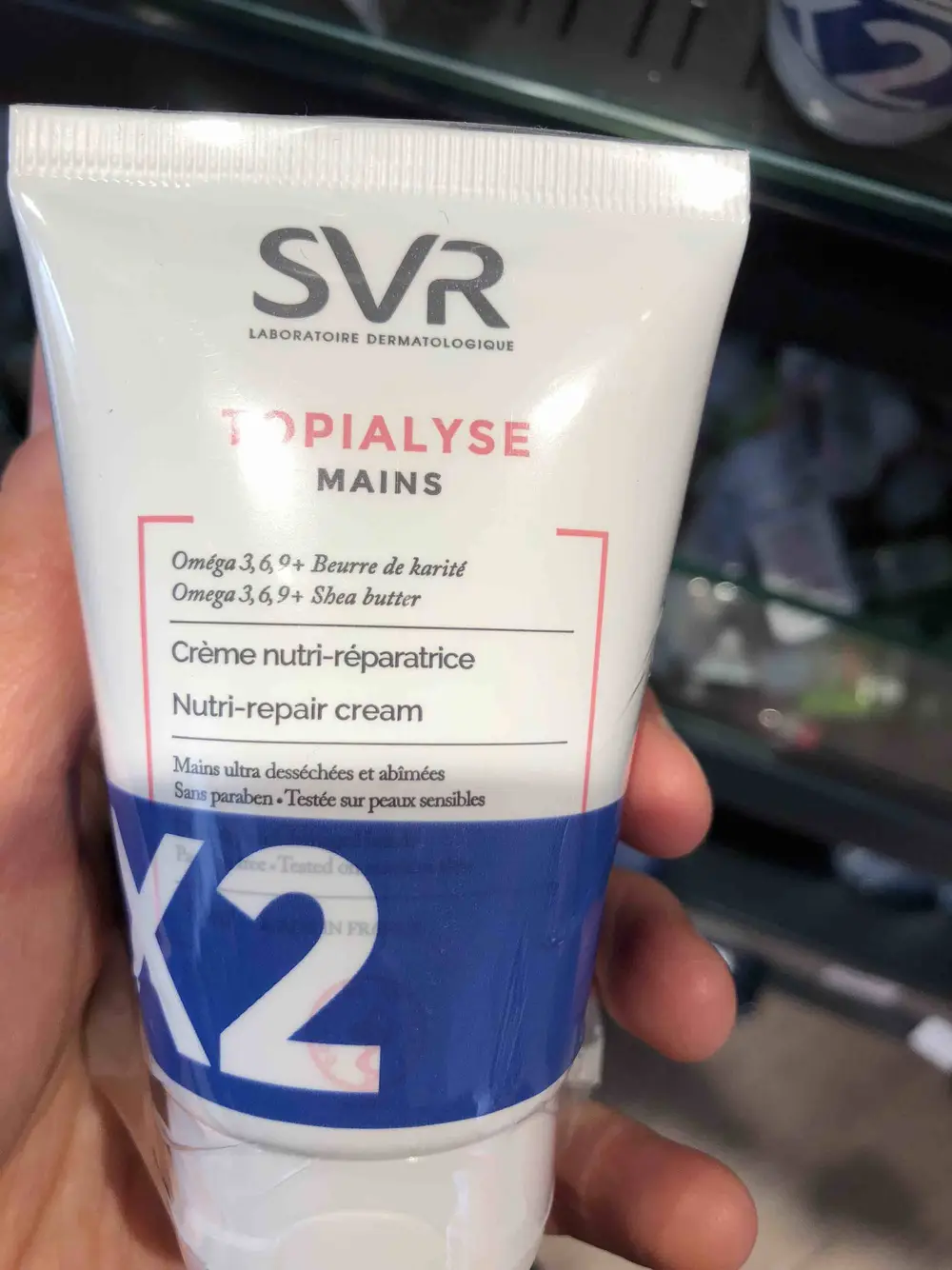 SVR LABORATOIRE DERMATOLOGIQUE - Topialyse - Crème nutri-réparatrice mains