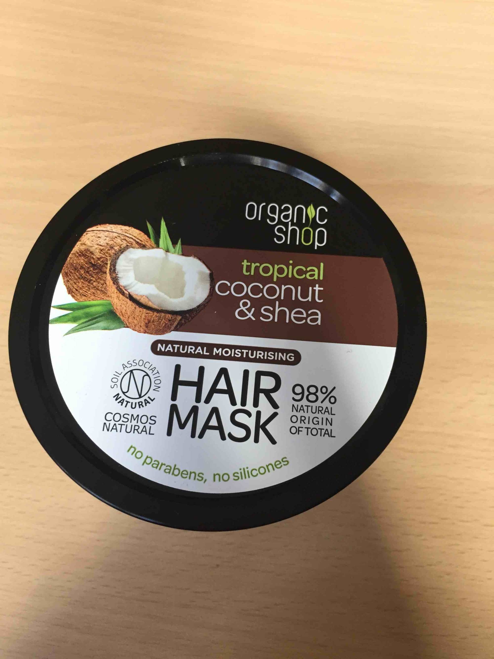 ORGANIC SHOP - Tropical coconut & shea - Hair mask