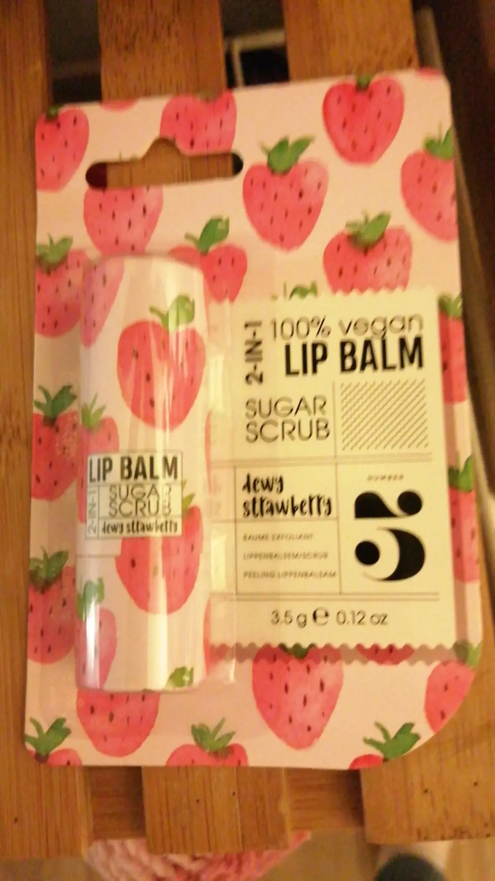 MAXBRANDS - Lip balm sugar scrub 2 in 1