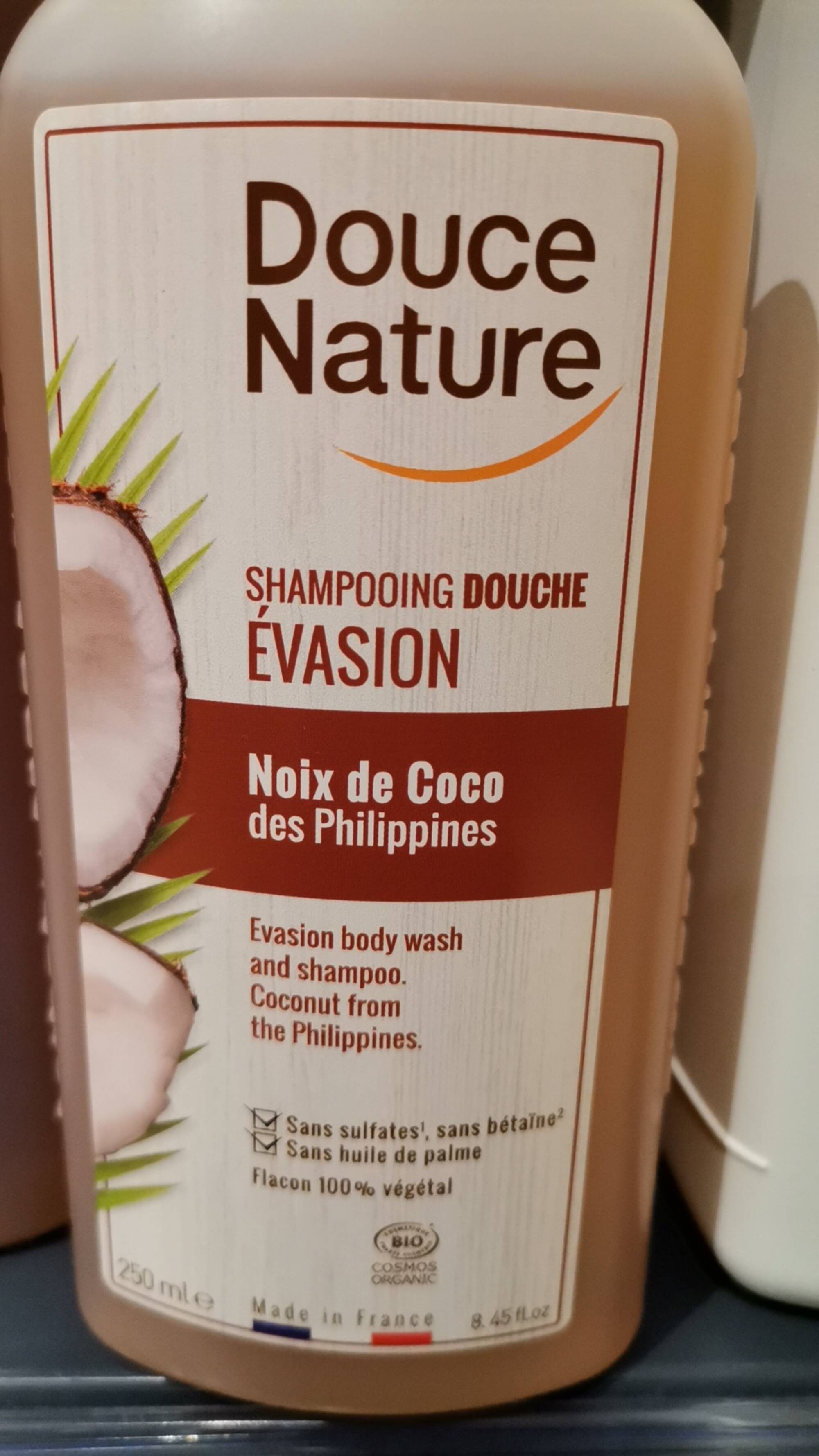 DOUCE NATURE - Evasion - Shampooing douche à la noix de coco des Philippines