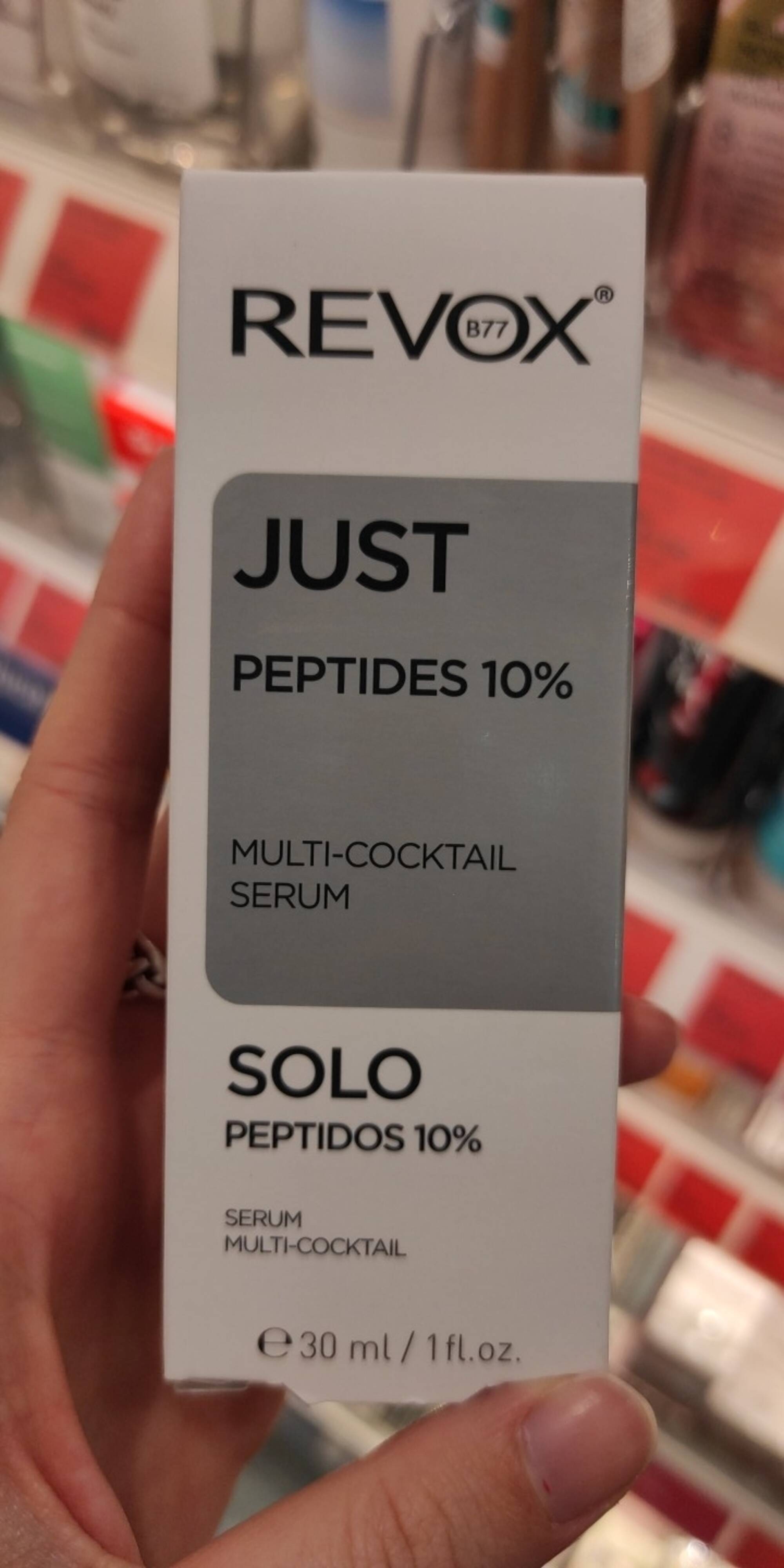 REVOX - Just peptides 10% - Multi-cocktail serum