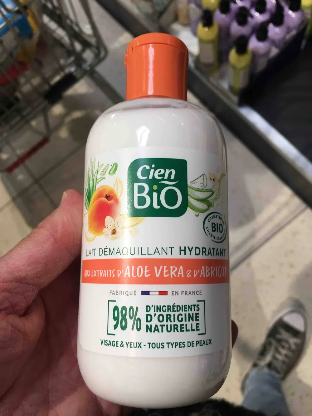 CIEN - Lait démaquillant hydratant