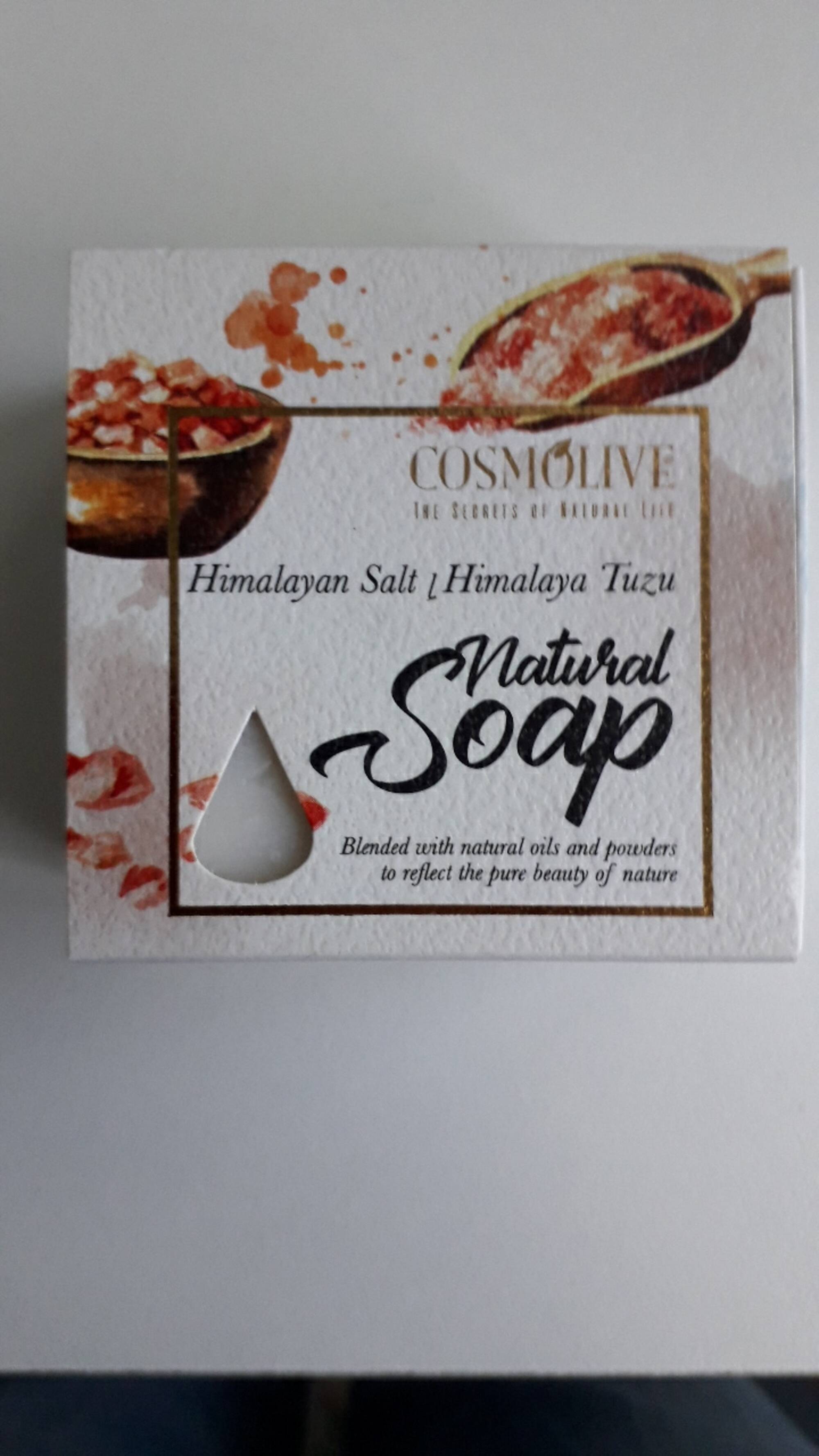 COSMOLIVE - Himalayan salt - Natural soap