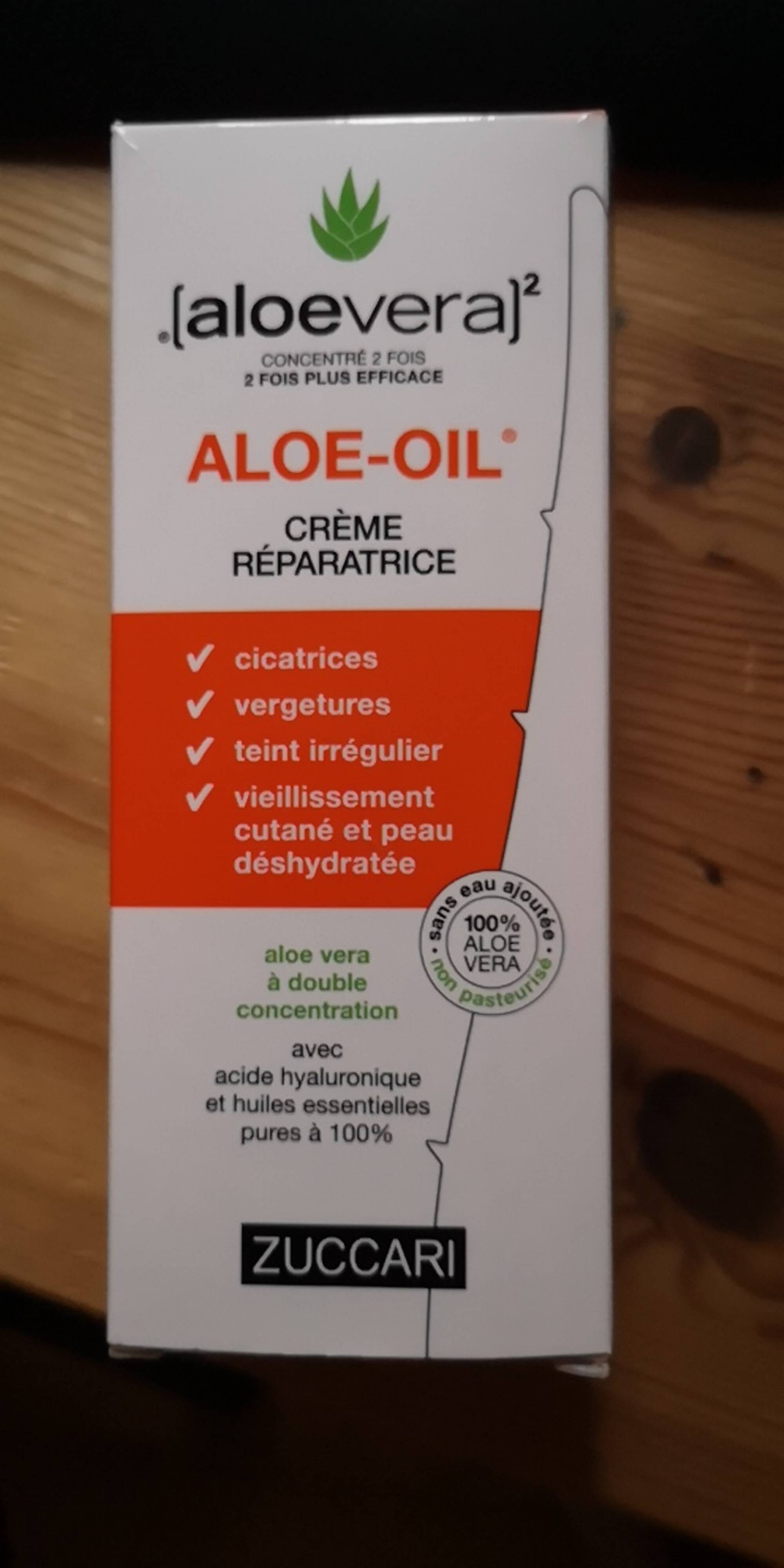 ZUCCARI - Aloe-oil - Crème réparatrice