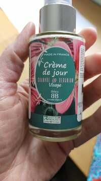 IBBEO COSMÉTIQUES - Chanvre and geranium - Crème de jour