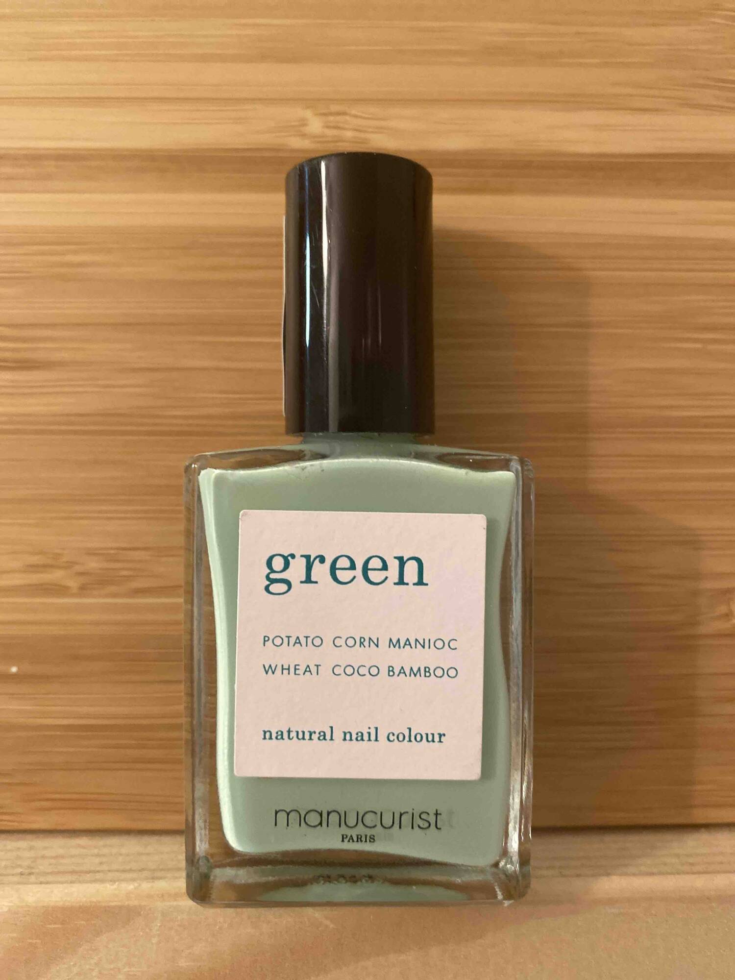 MANUCURIST - Green - natural nail colour