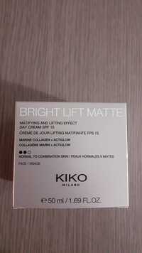 KIKO - Crème de jour lifting matifiante fps 15