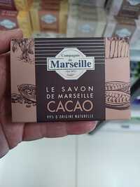 COMPAGNIE DE MARSEILLE - Le savon de Marseille au cacao