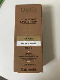 DELIA - Correcting face cream BB SPF 30 dark