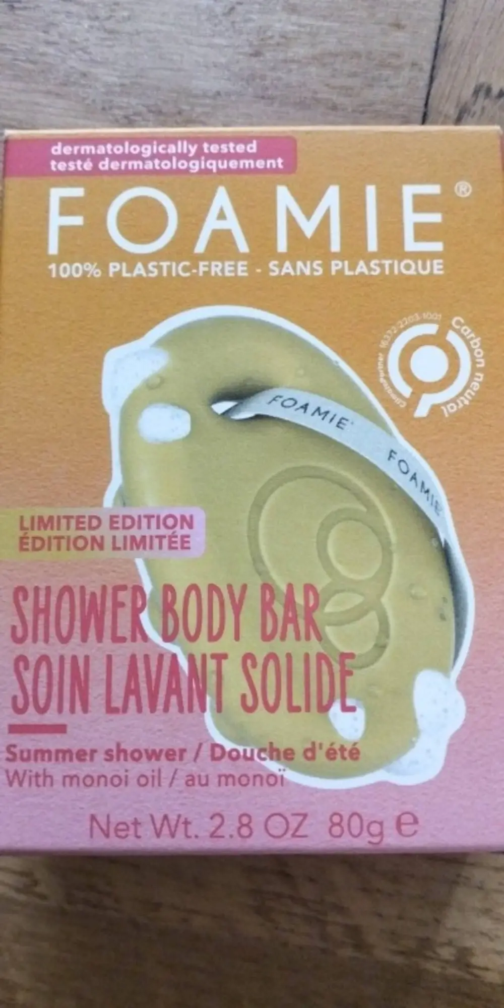 FOAMIE - Soin lavant solide