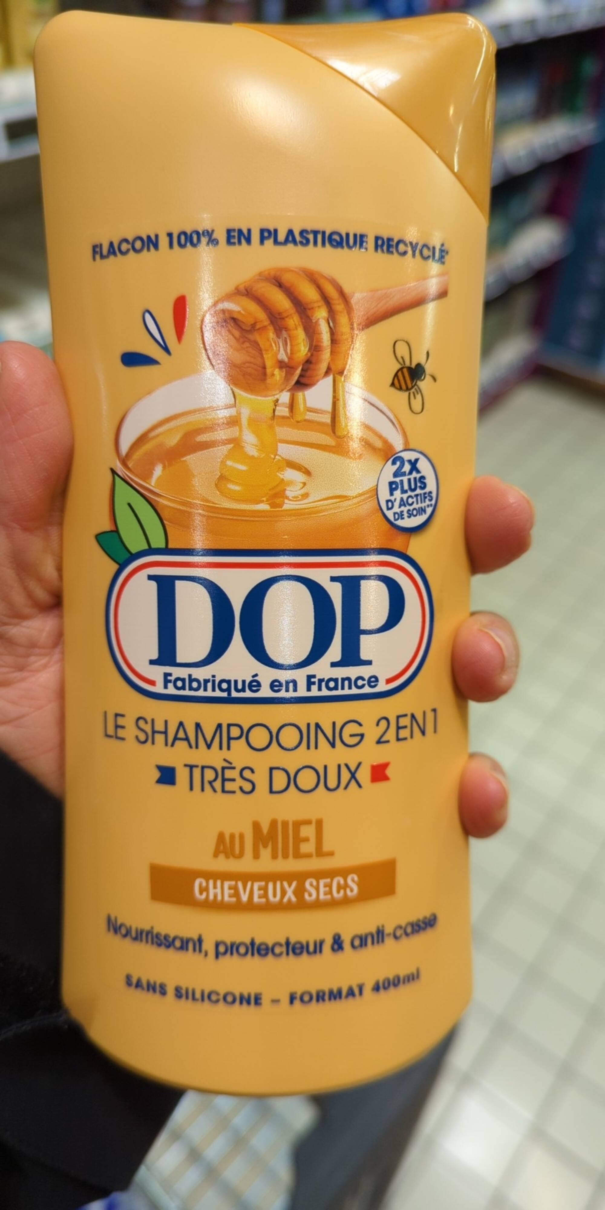 DOP - Cheveux sec - Le shampooing 2 en 1 au miel