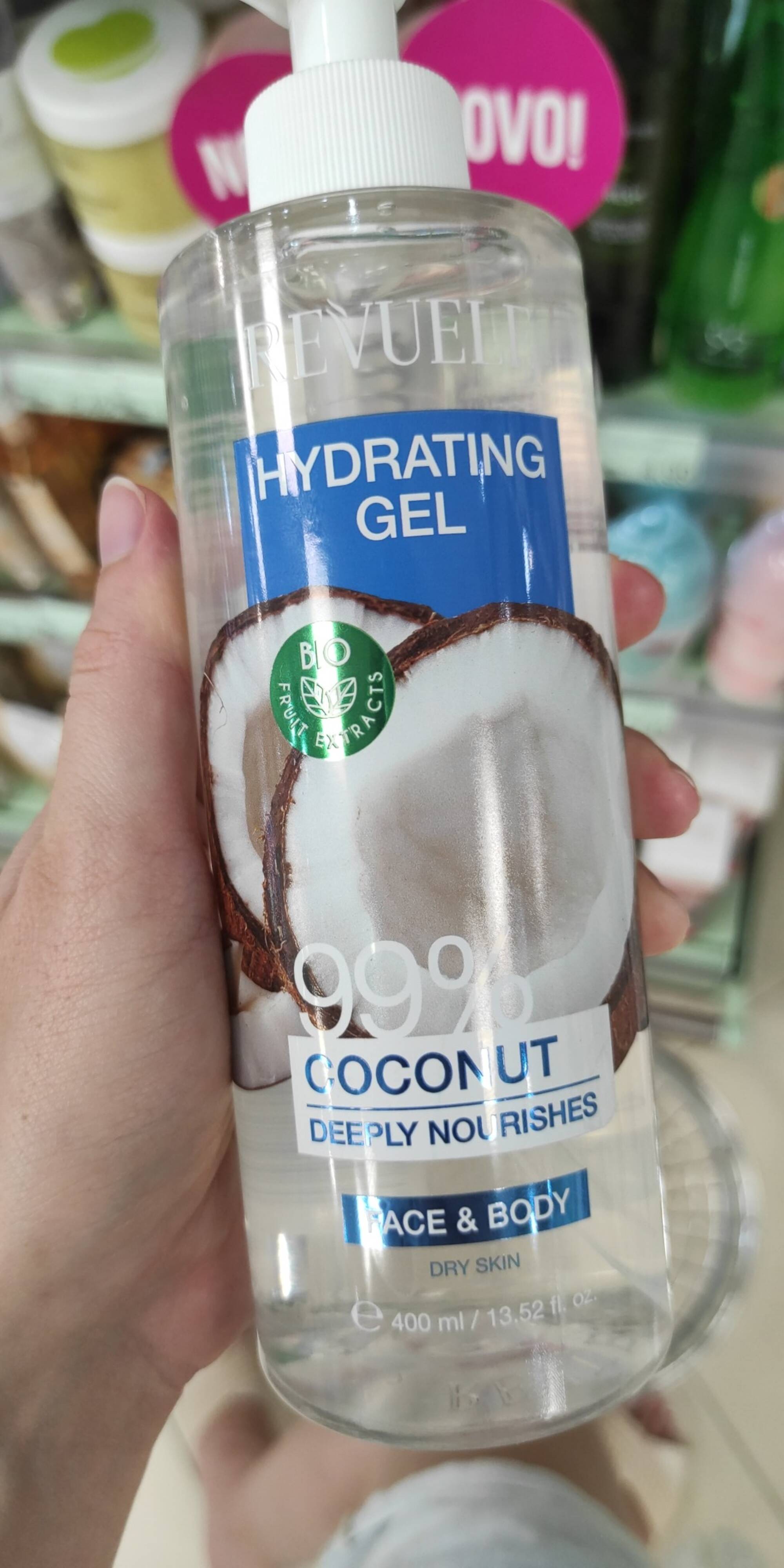 REVUELE - Coconut bio - Hydrating gel face & body